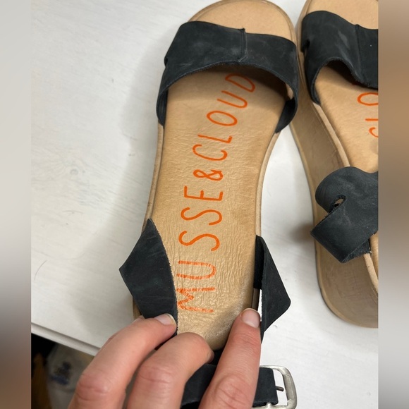 Musse & Cloud Dayana Cushioned Platform Sandal Cork Midsole Sz 10 - Picture 5 of 10